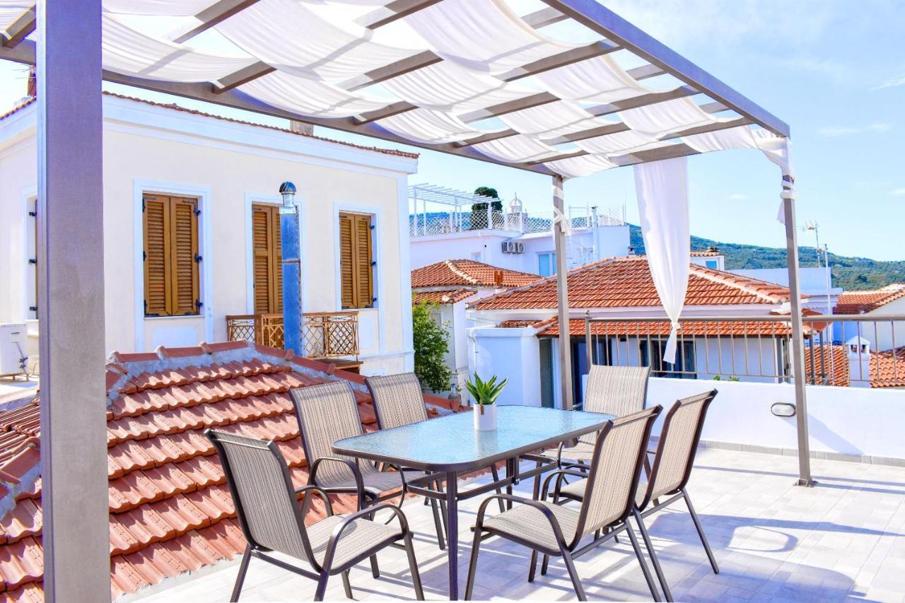 La Maison Plakes Rooftop Apt 斯基亚索斯镇 外观 照片