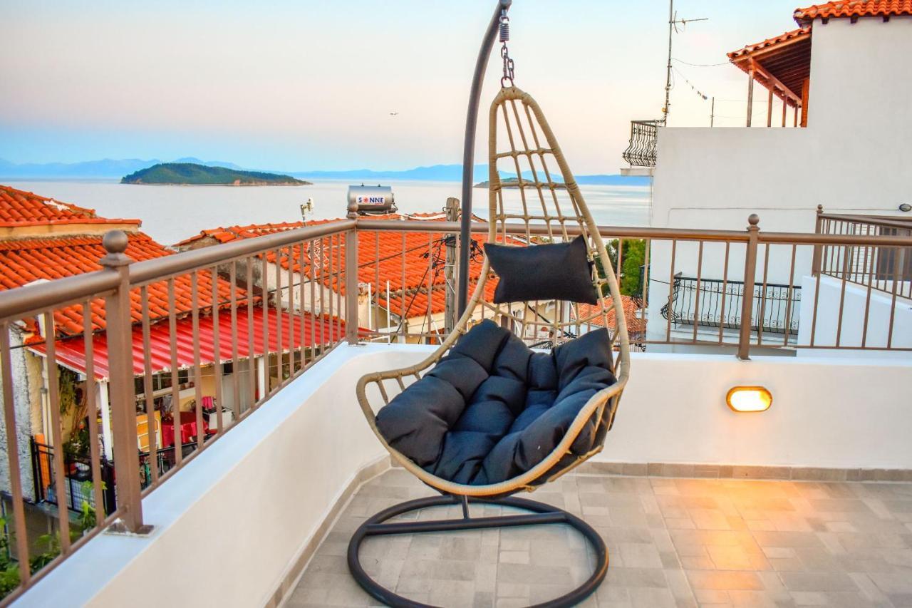 La Maison Plakes Rooftop Apt 斯基亚索斯镇 外观 照片