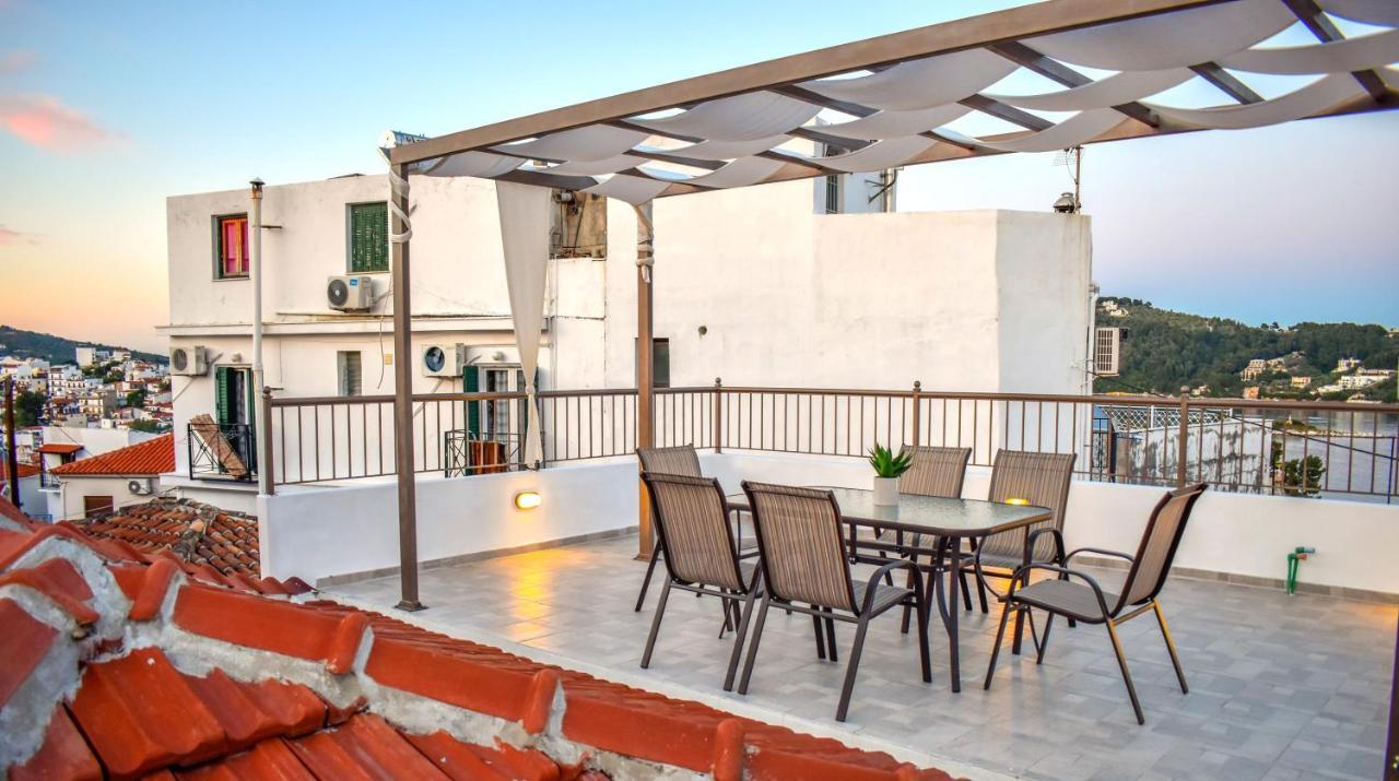 La Maison Plakes Rooftop Apt 斯基亚索斯镇 外观 照片