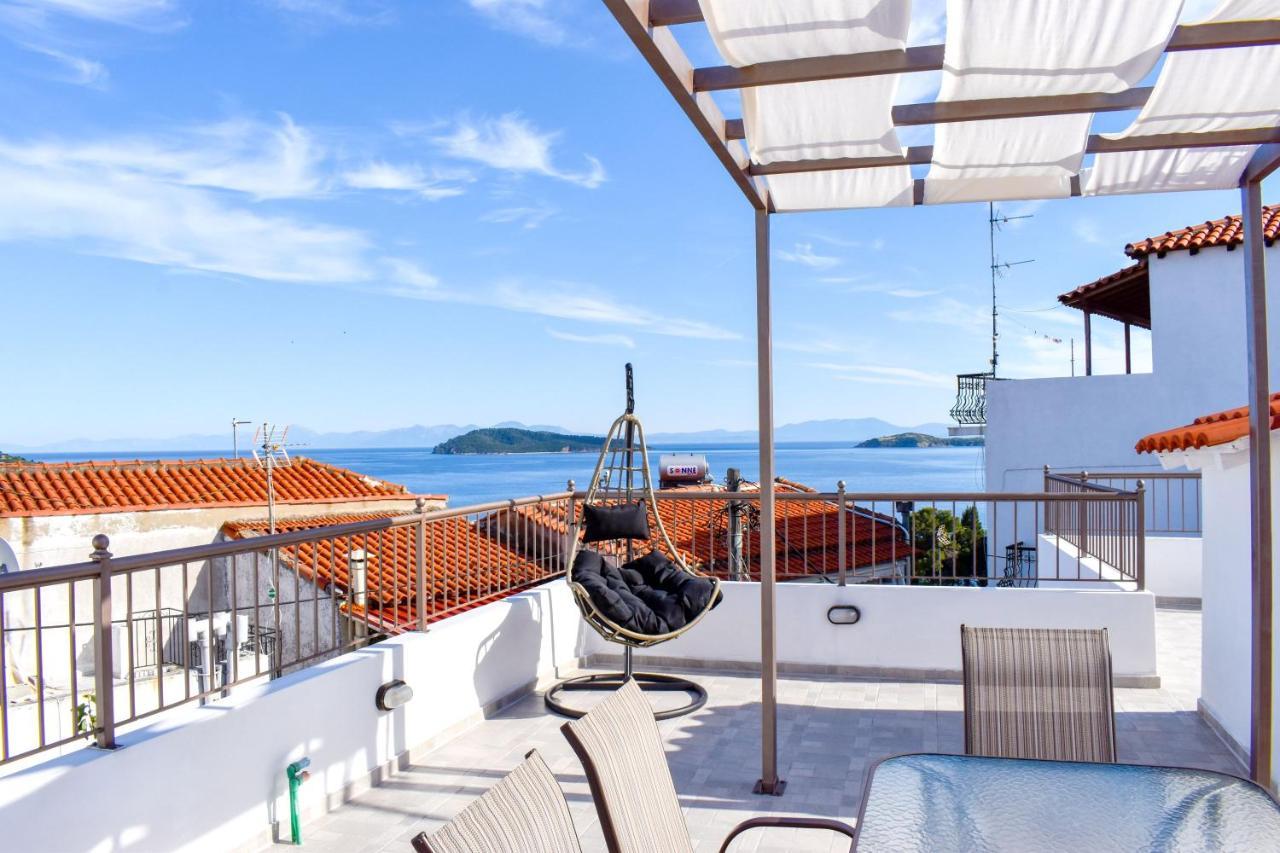 La Maison Plakes Rooftop Apt 斯基亚索斯镇 外观 照片